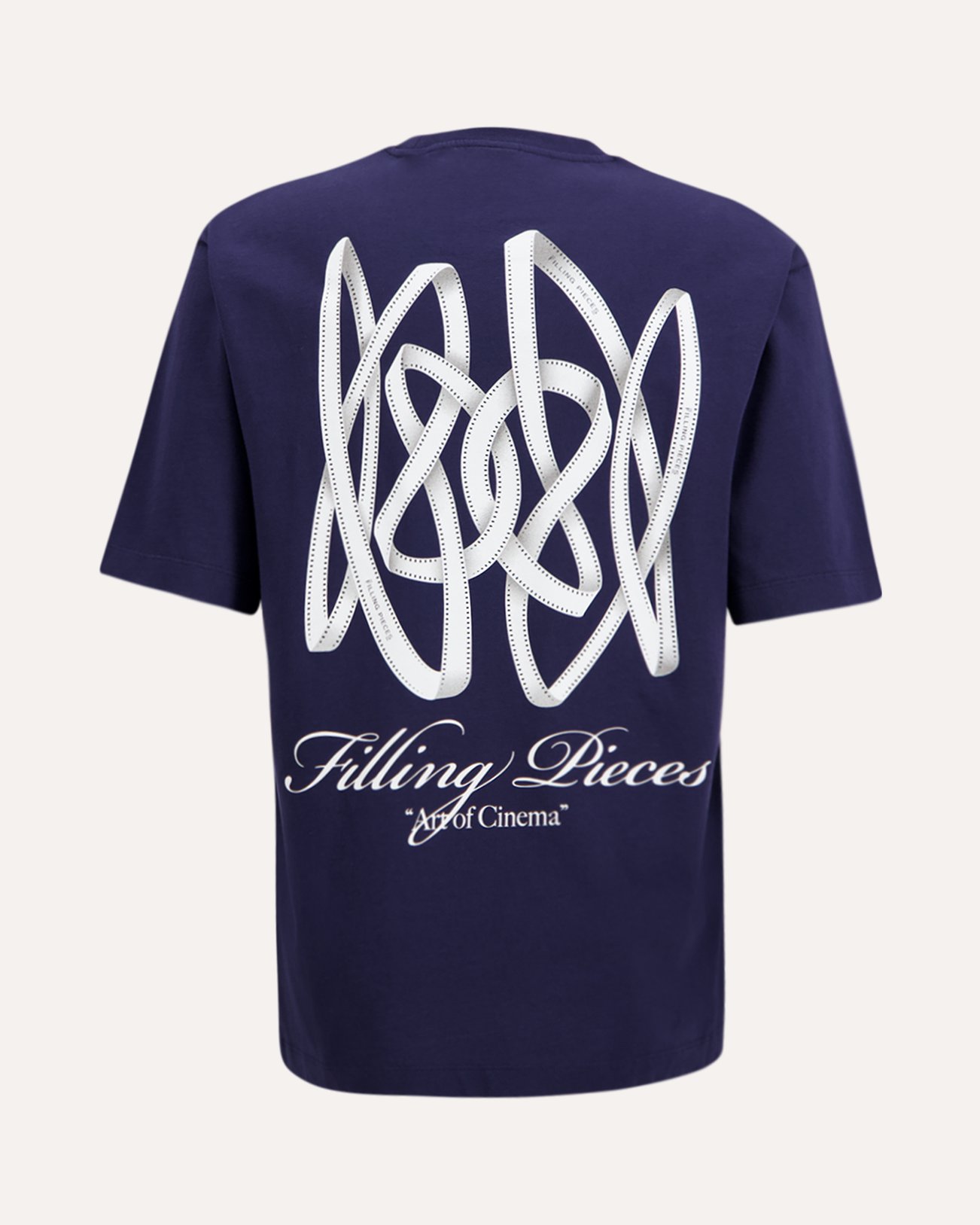 Filling Pieces T Shirt Boxy Film Strip BLAUW 1