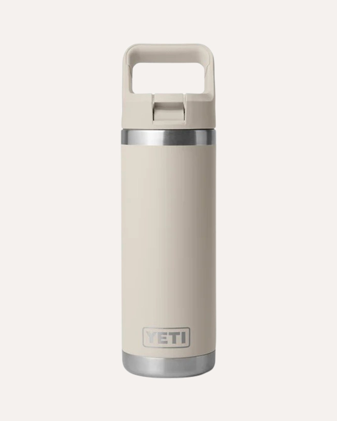 Yeti Rambler 18 Oz Colour Straw Bottle BEIGE 1