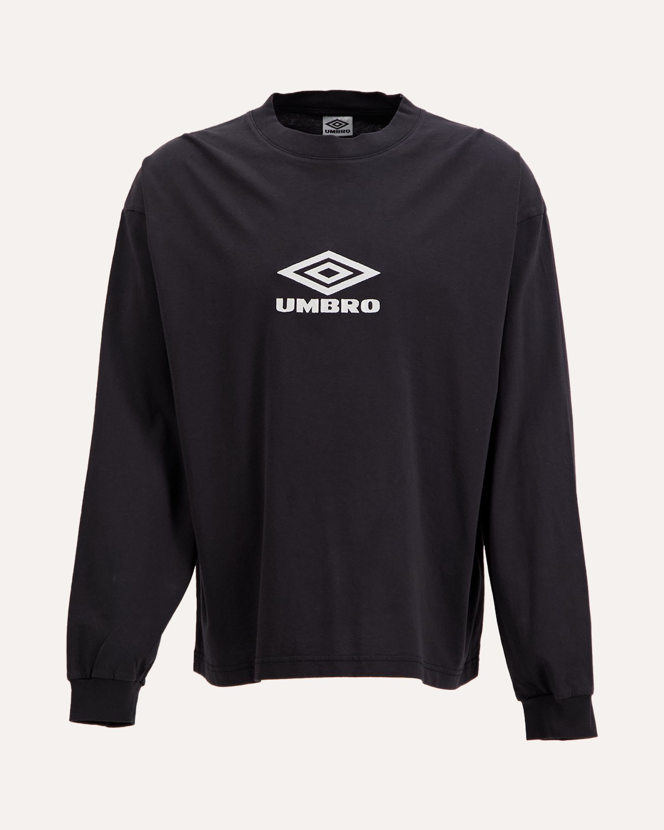 Umbro Og Logo Longsleeve Shirt ZWART 1