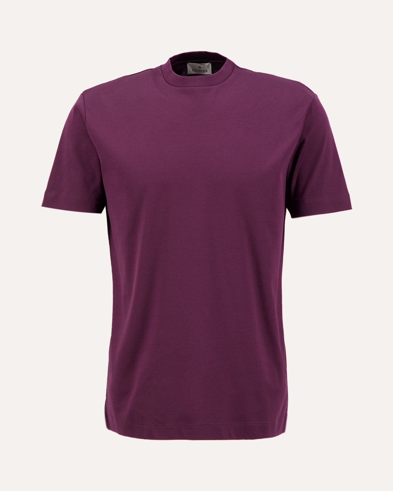 Valenza Interlock Supima T-Shirt ROOD 1