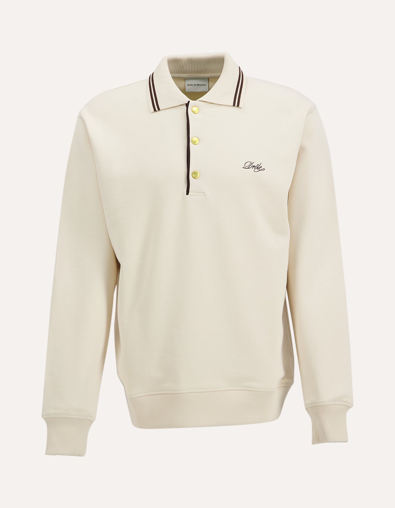 Drole de Monsieur Drole Polo BEIGE 1