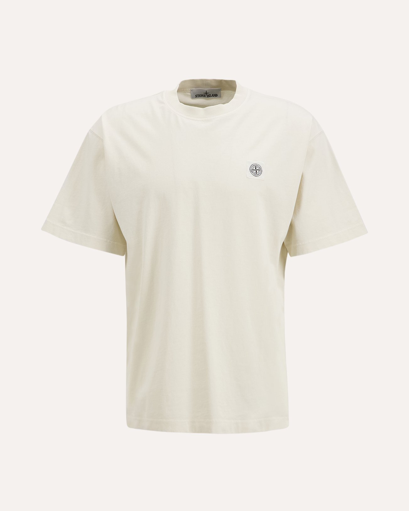 Stone Island S01115 T-Shirt CREME 1