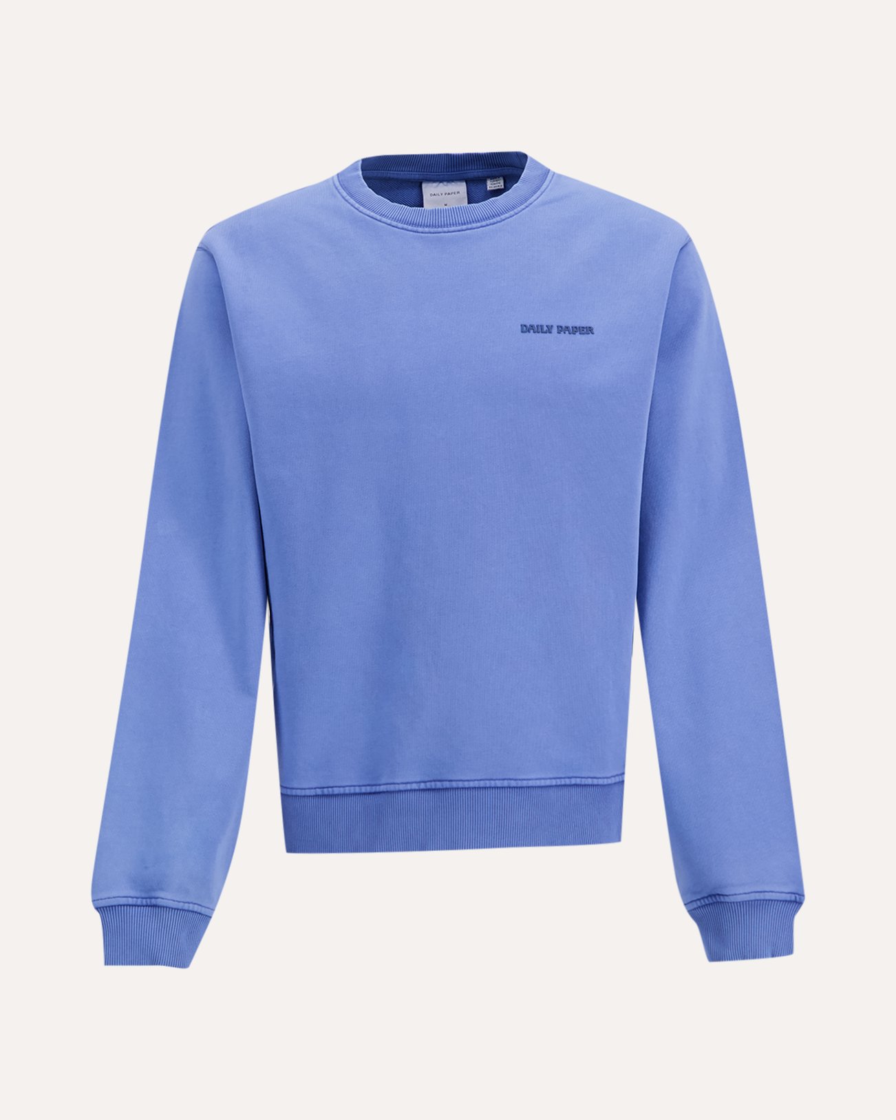 Daily Paper Dias Washed Sweater BLAUW 1