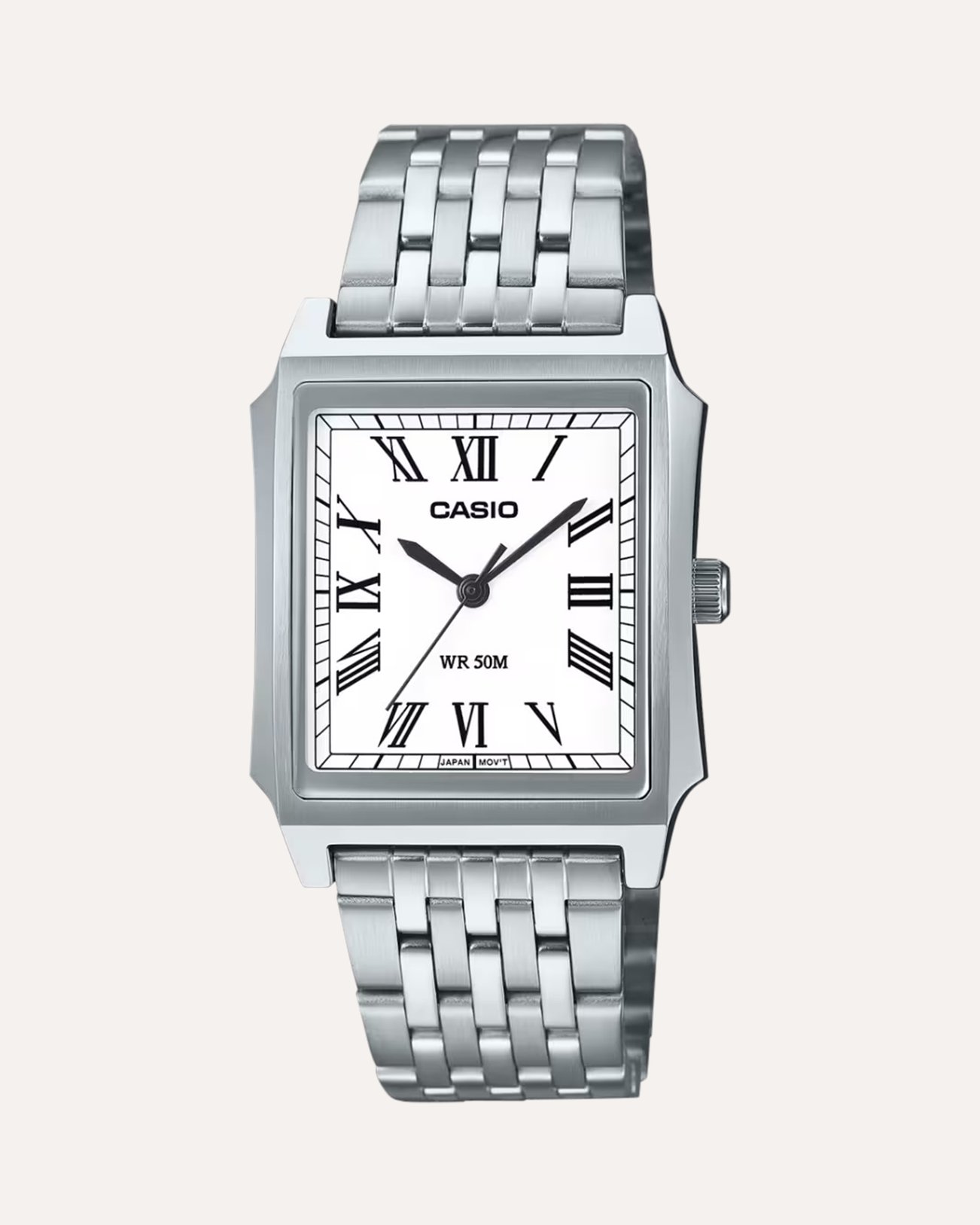 Casio MTP-B190D-7BVEF ZILVER 1