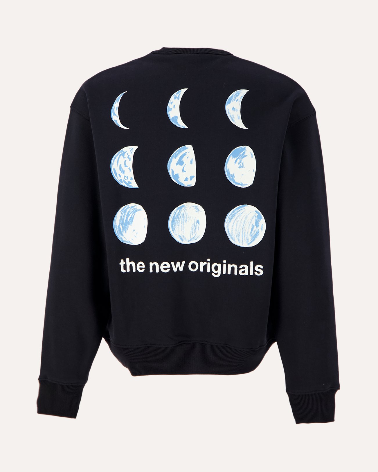 The New Originals 9 Moon Phases Crewneck ZWART 1