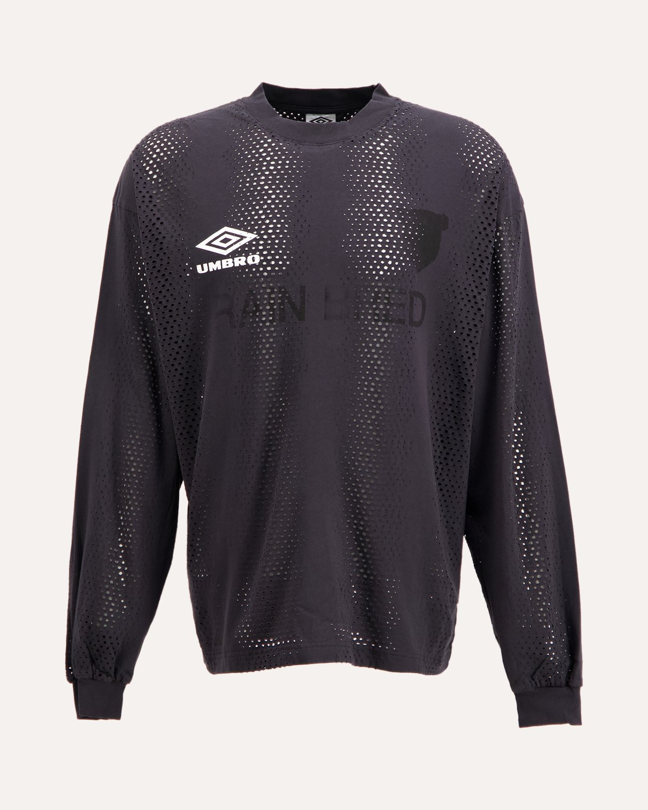 Umbro by Slam Jam Rain Bred Long Sleeve ZWART 1