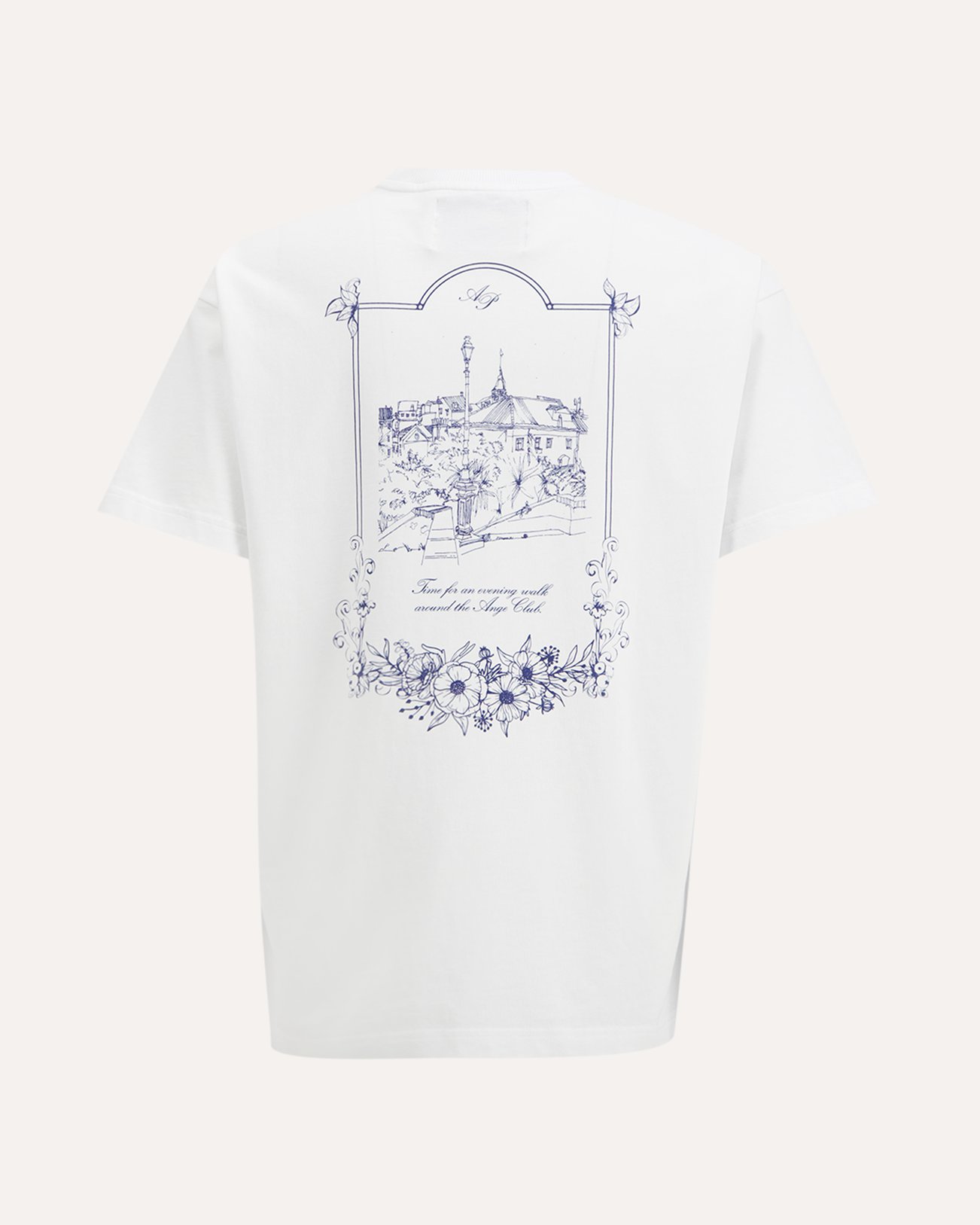 Ange Projects Nightwalk T Shirt WIT 1