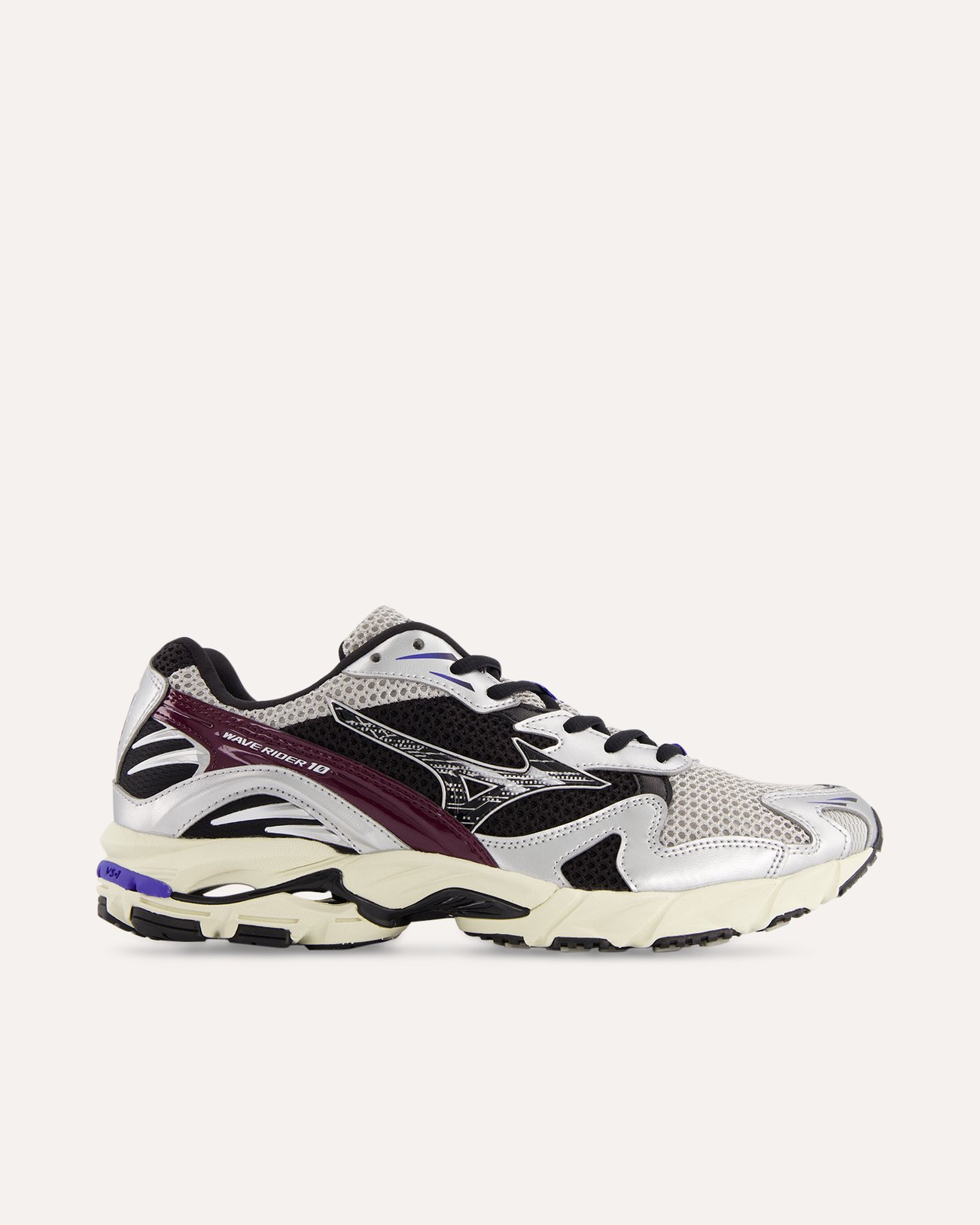 Mizuno S.L.Wave Rider 10 ZILVER 1