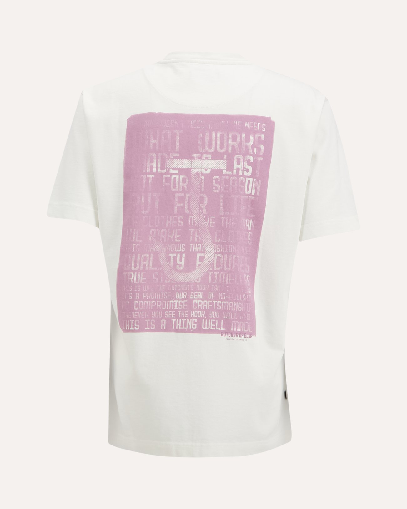 Butcher of Blue Manifest Loose Tee WIT 1