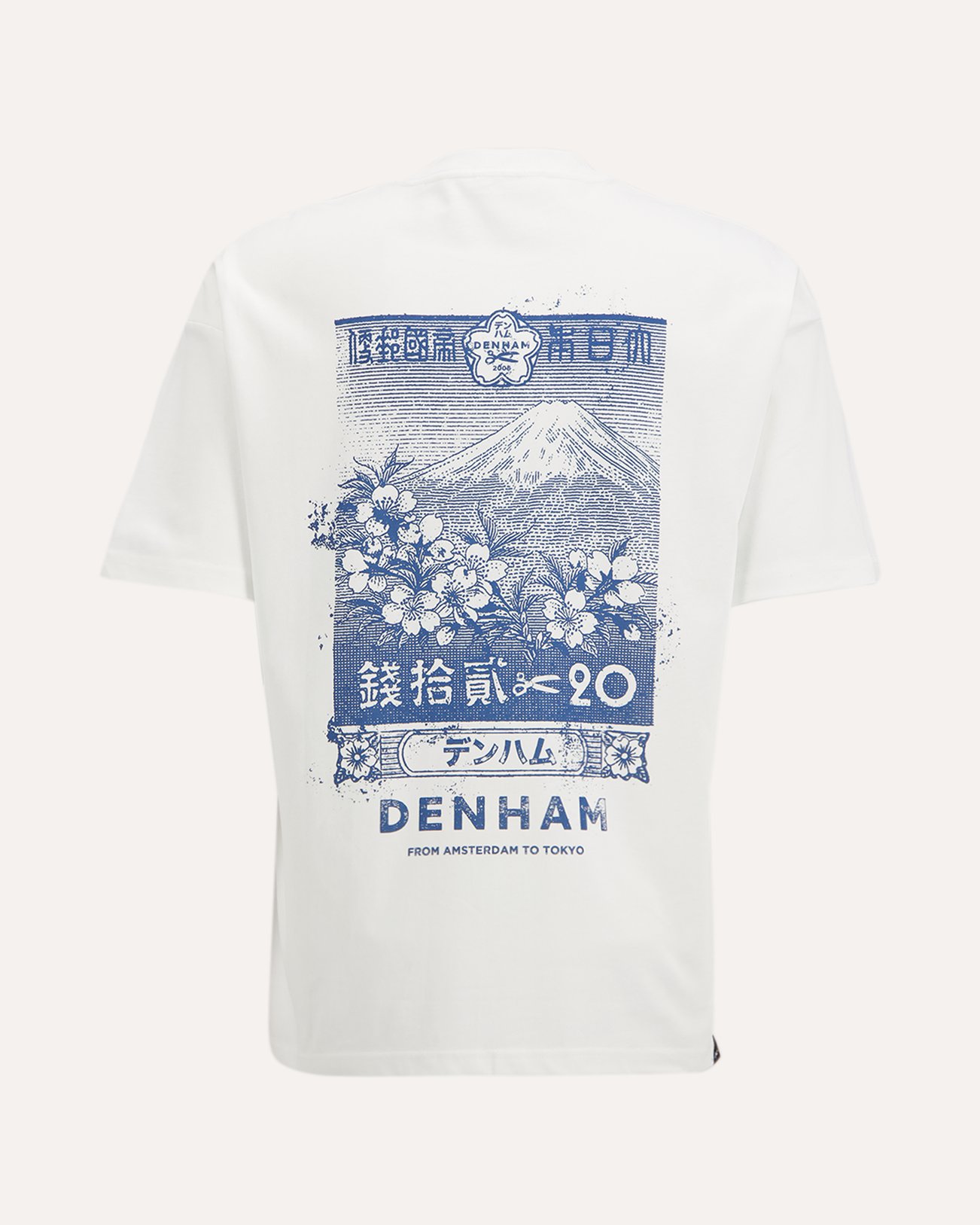 Denham Himari Ss Tee WIT 1