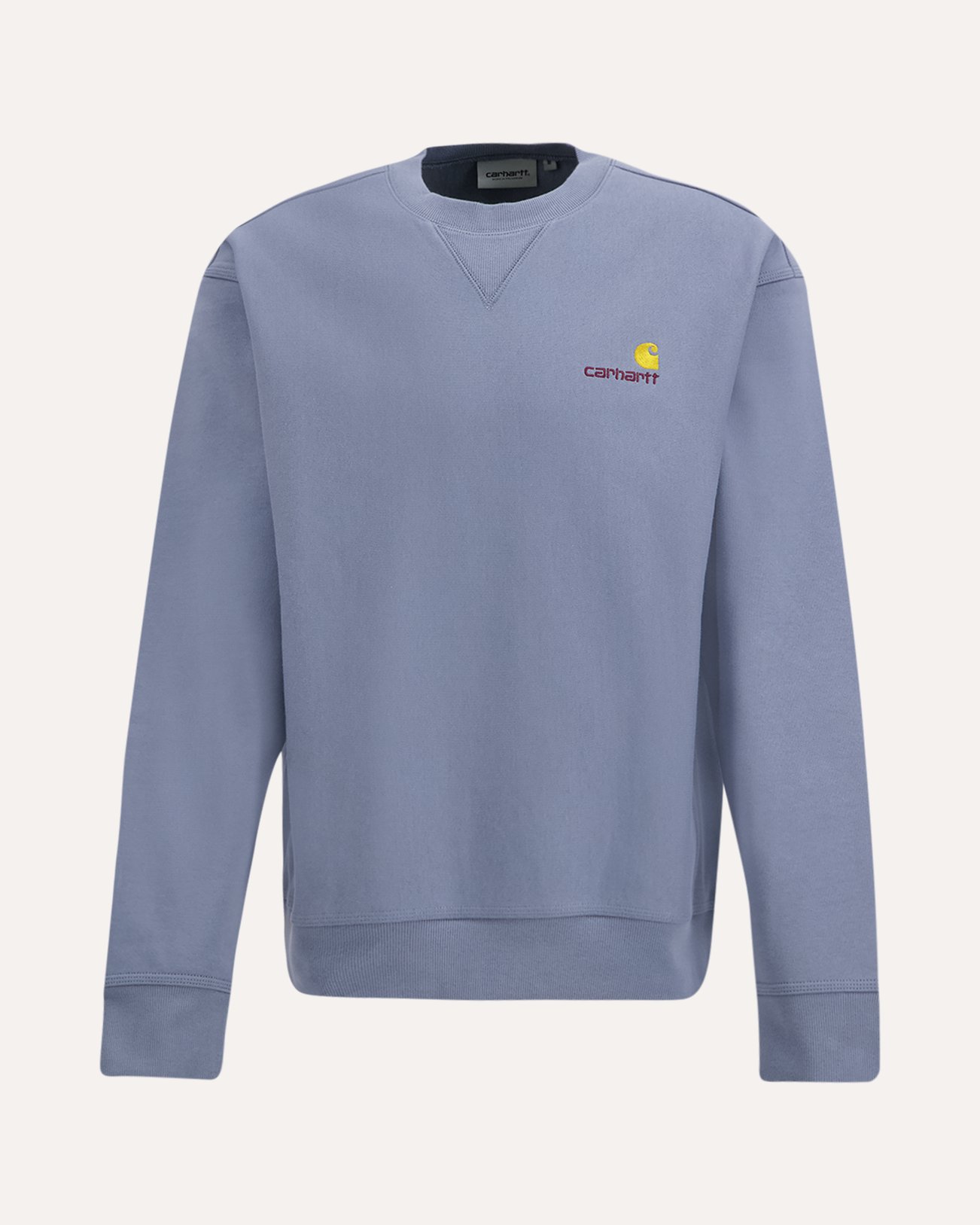 Carhartt American Script Sweat BLAUW 1