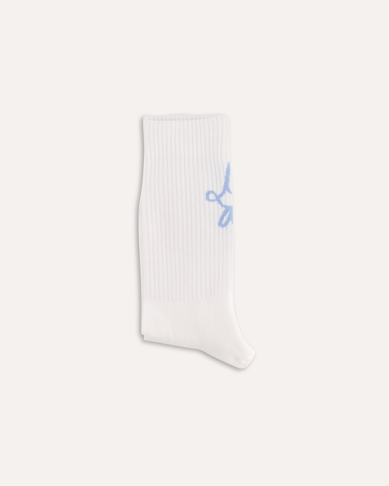 OLAF Monogram Logo Socks WIT 1