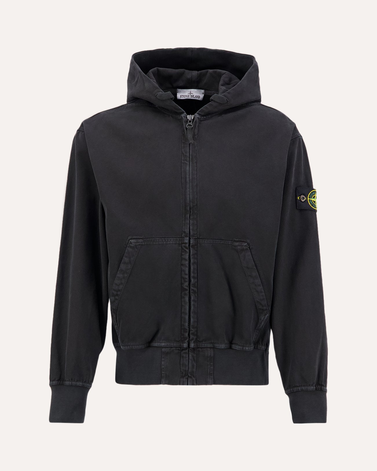 Stone Island S0184 Vest Capuchon ZWART 1