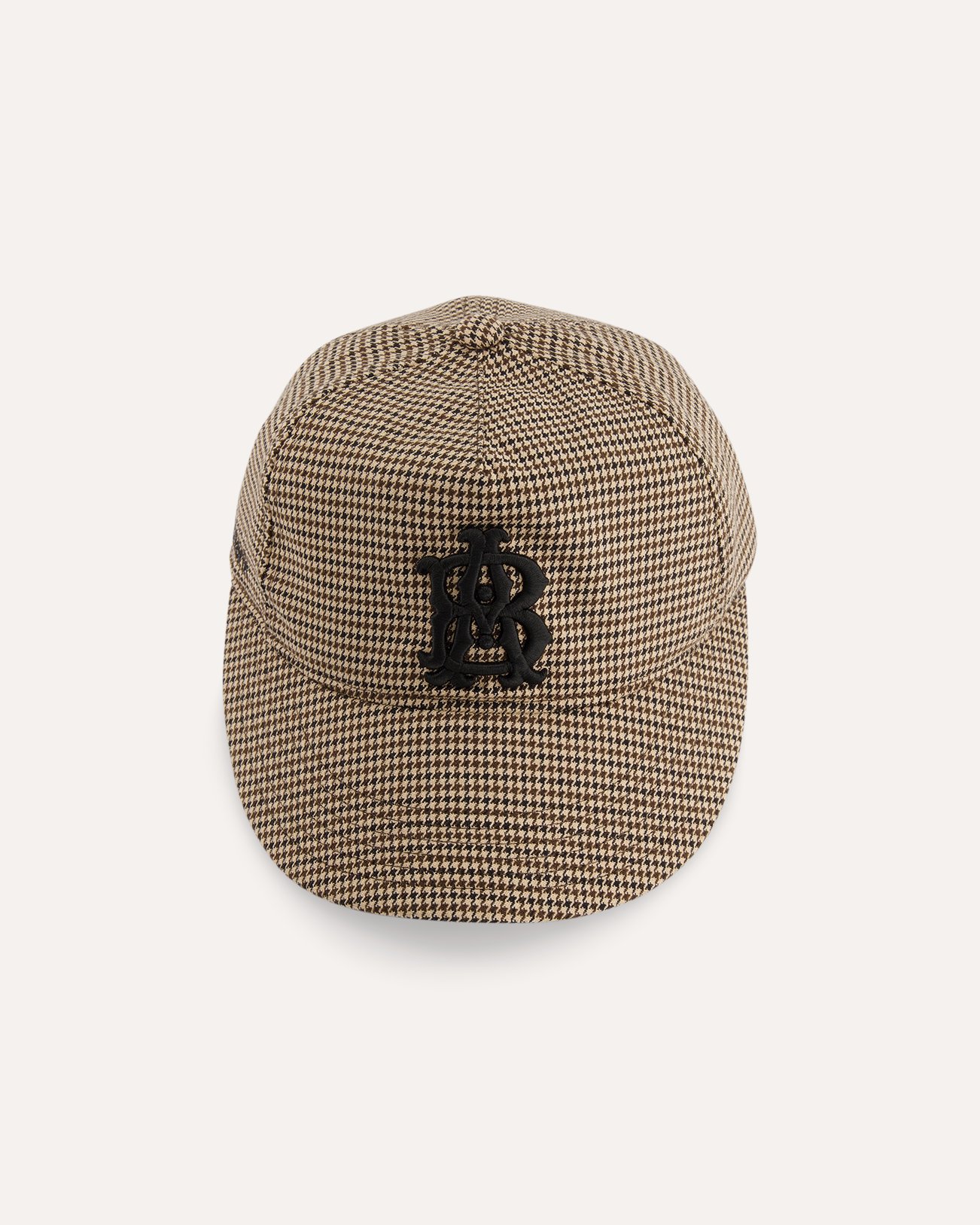 about:blank Monogram Puppy Tooth Cap BRUIN 1