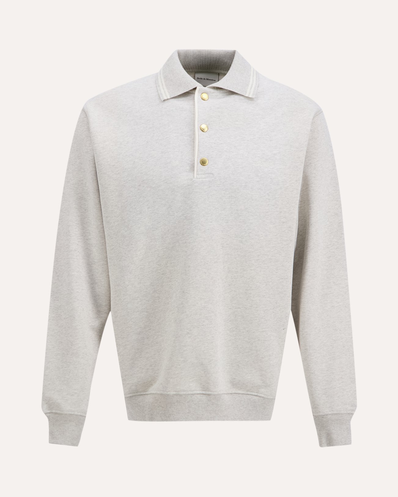 Drole de Monsieur Le Polo Drôle GRIJS 1