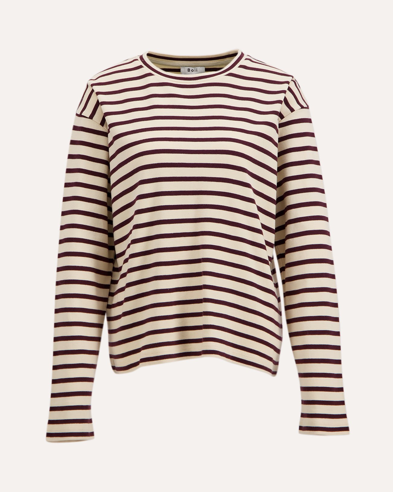 Boii Studios Nete O Neck Tee BEIGE 1