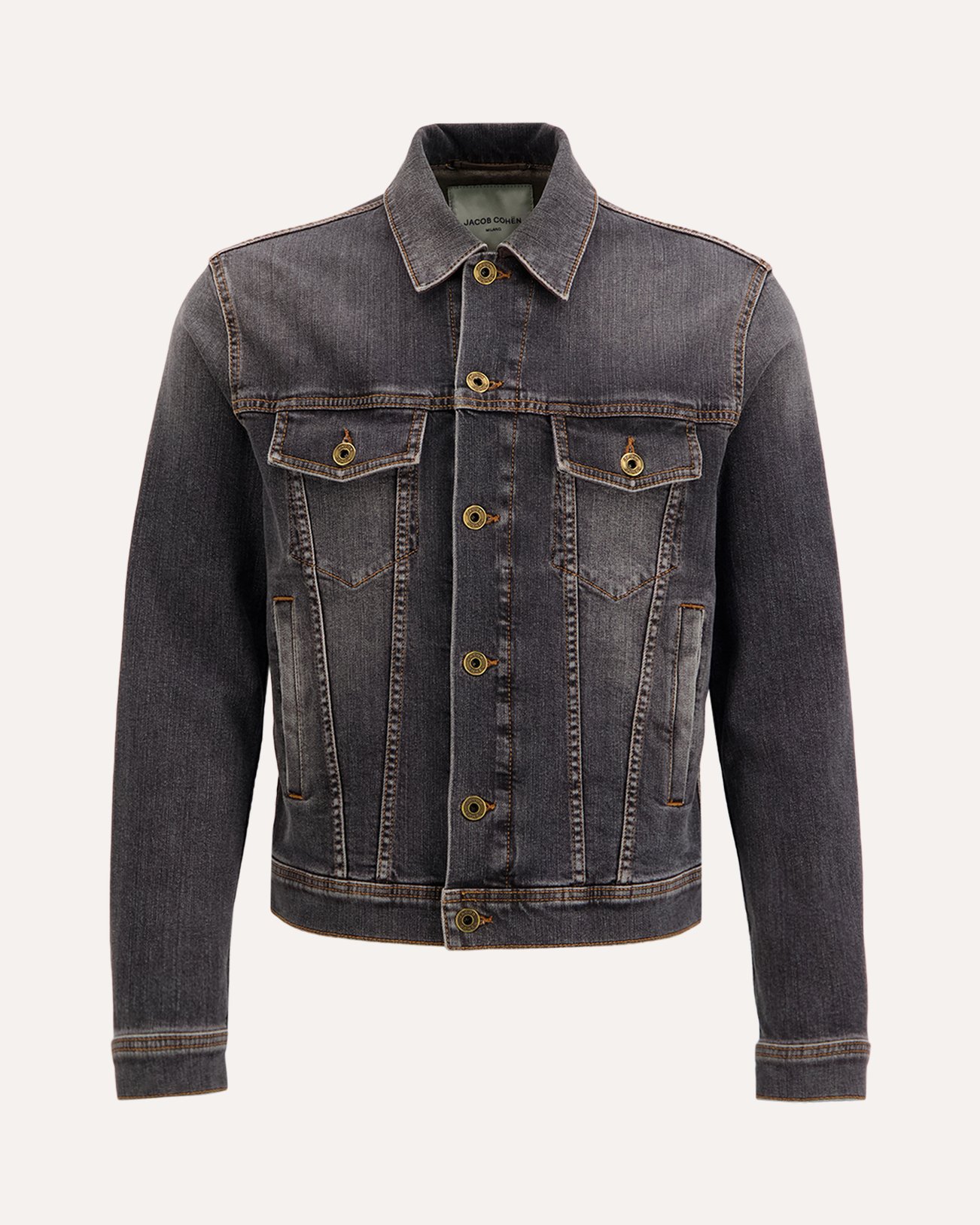 Jacob Cohen Giubbino Trucker S4361 800D GRIJS 1