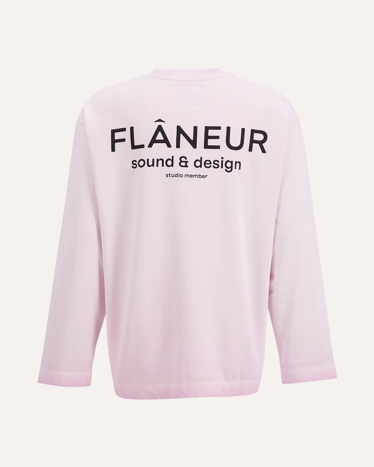 Flaneur Sound & Design Studio Member Long Sleeve ROSE 1