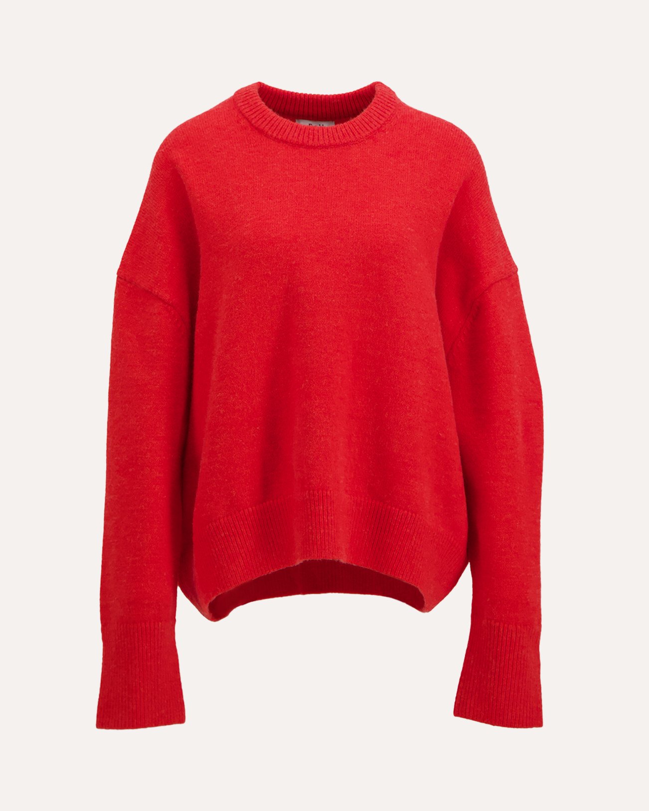 Boii Studios Olol O Neck Knit ROOD 1