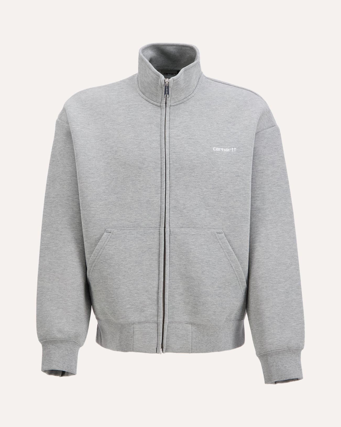 Carhartt Alda Zip Sweat Jacket LICHTGRIJS 1