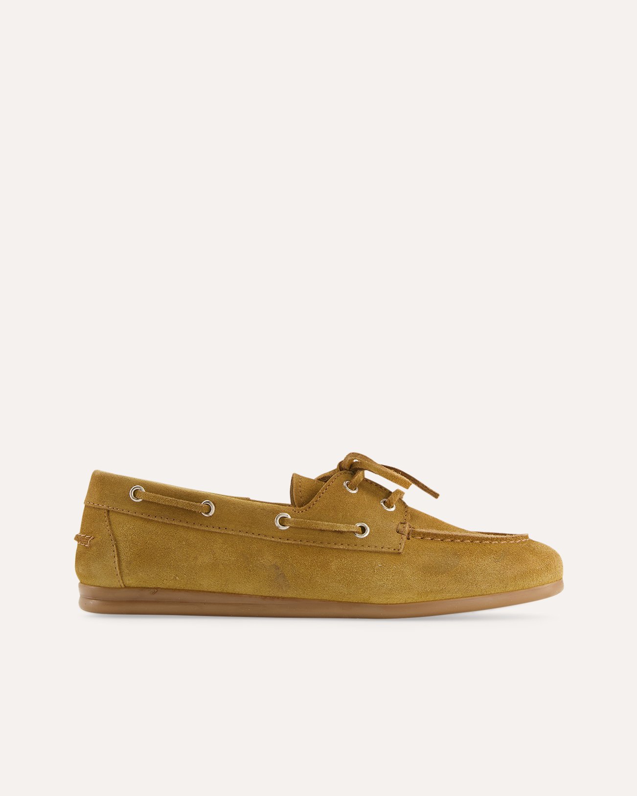 Posa Boat Loafer Brushed - Suede BRUIN 1
