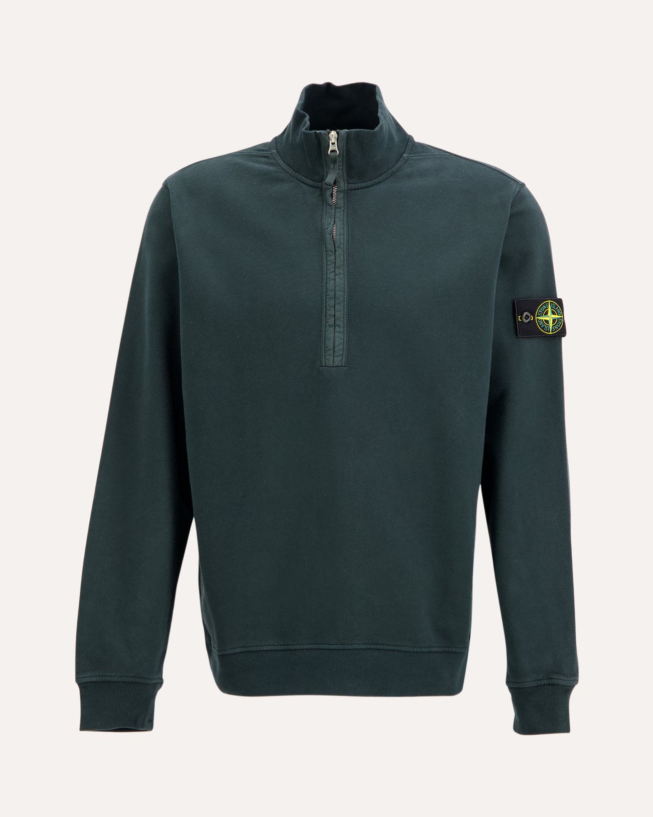Stone Island 6100068 Polo Ls DONKERGROEN 1