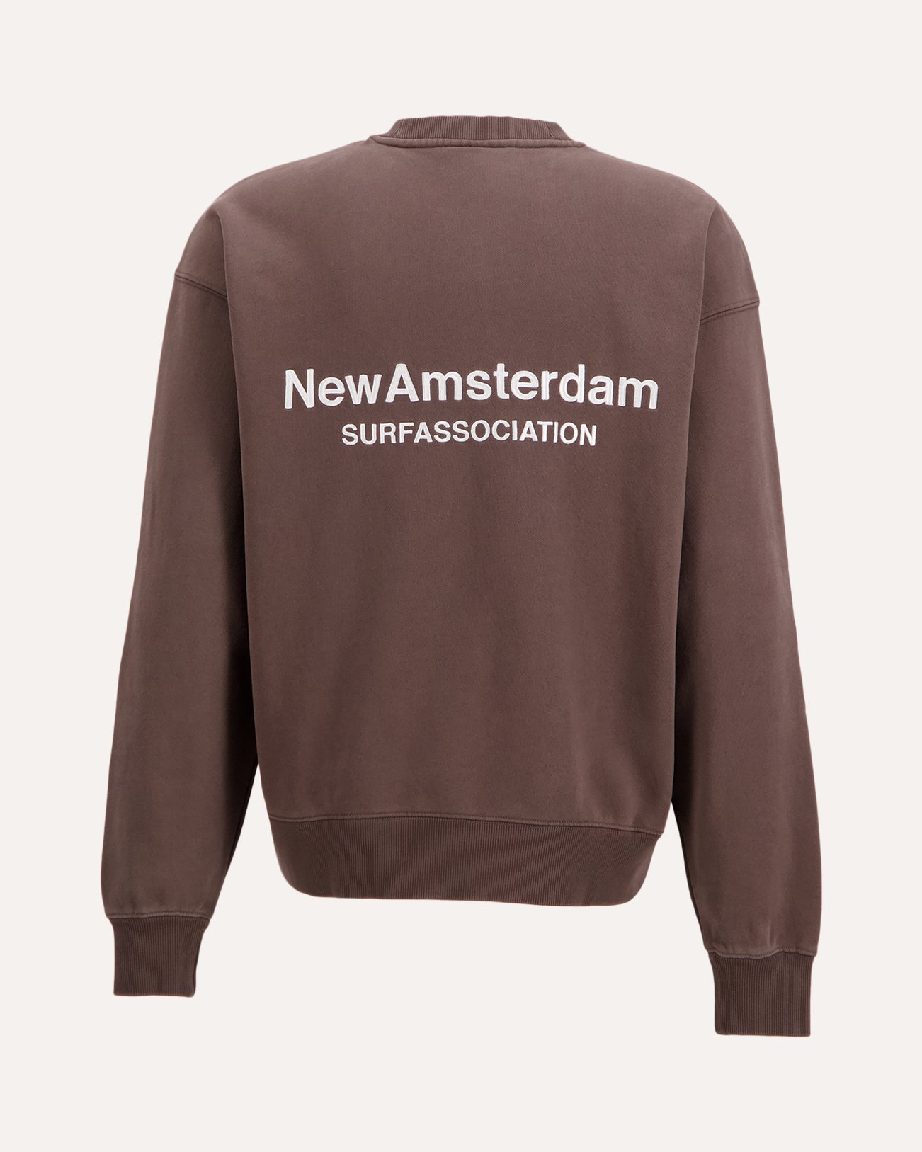 New Amsterdam Surf Association Logo Crewneck BRUIN 1