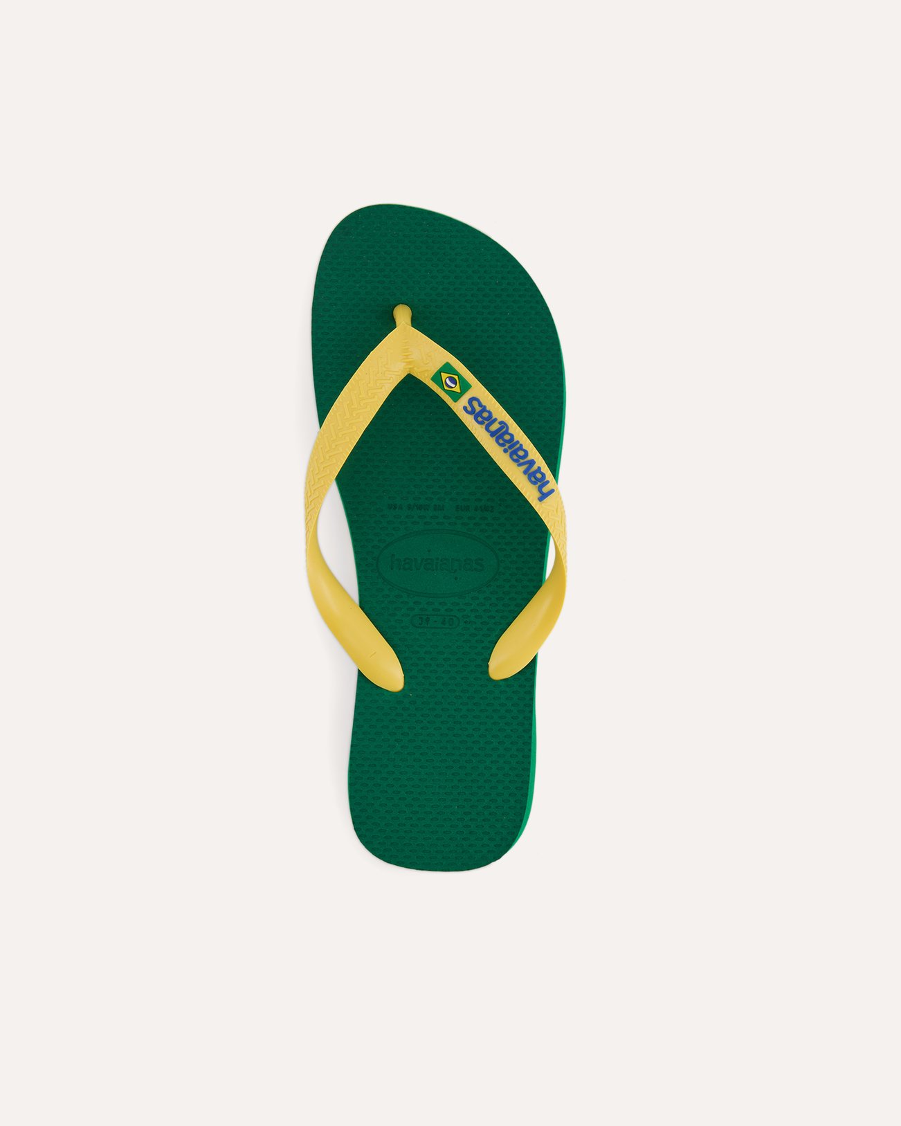 Havaianas Hav. Brasil Logo GROEN 1