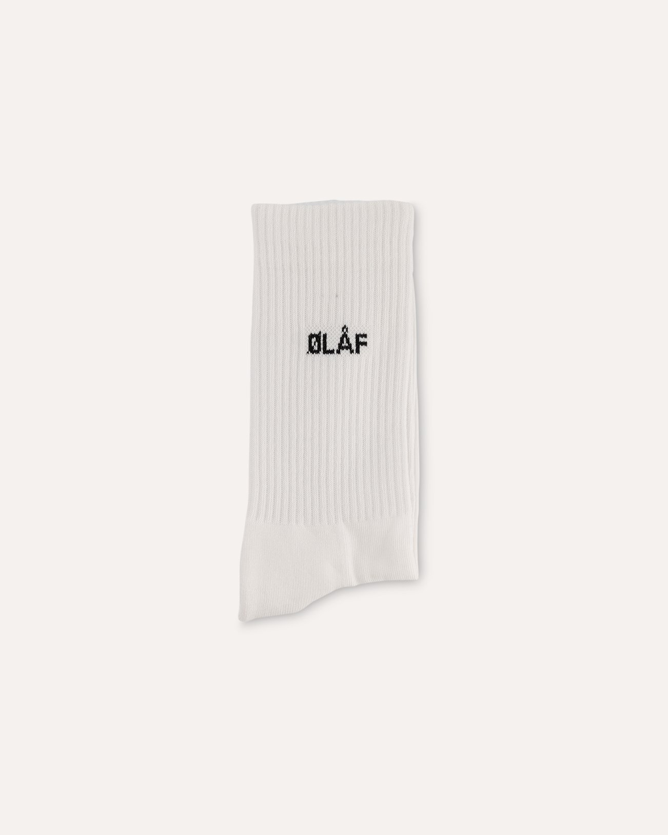 OLAF Olaf Mini Logo Socks White 1
