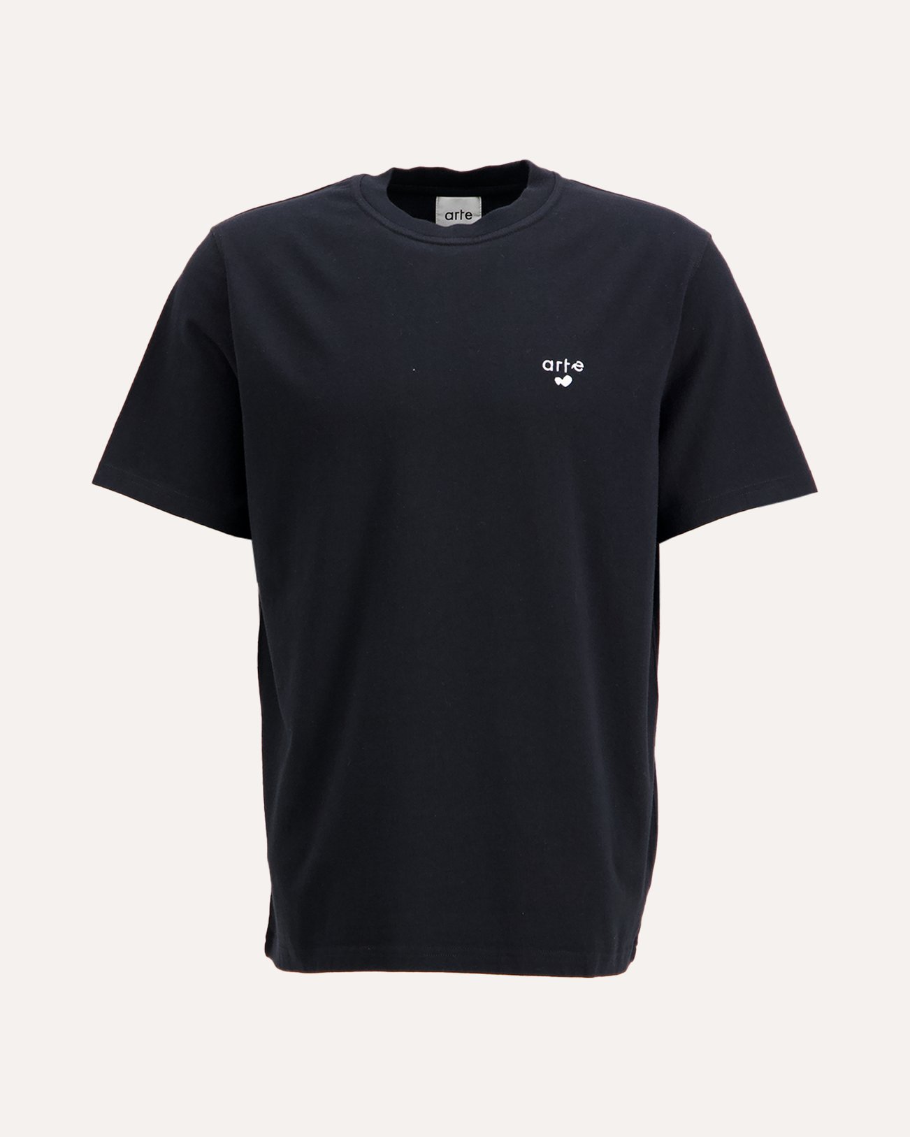 Arte Antwerp Heart Logo T-Shirt ZWART 1