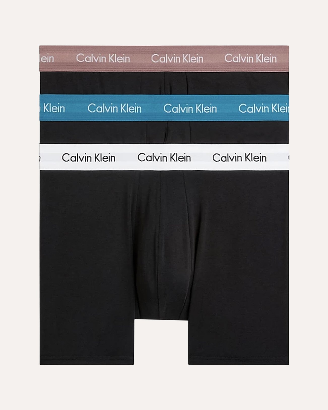 Calvin Klein Boxer Brief 3Pk BLAUW 1