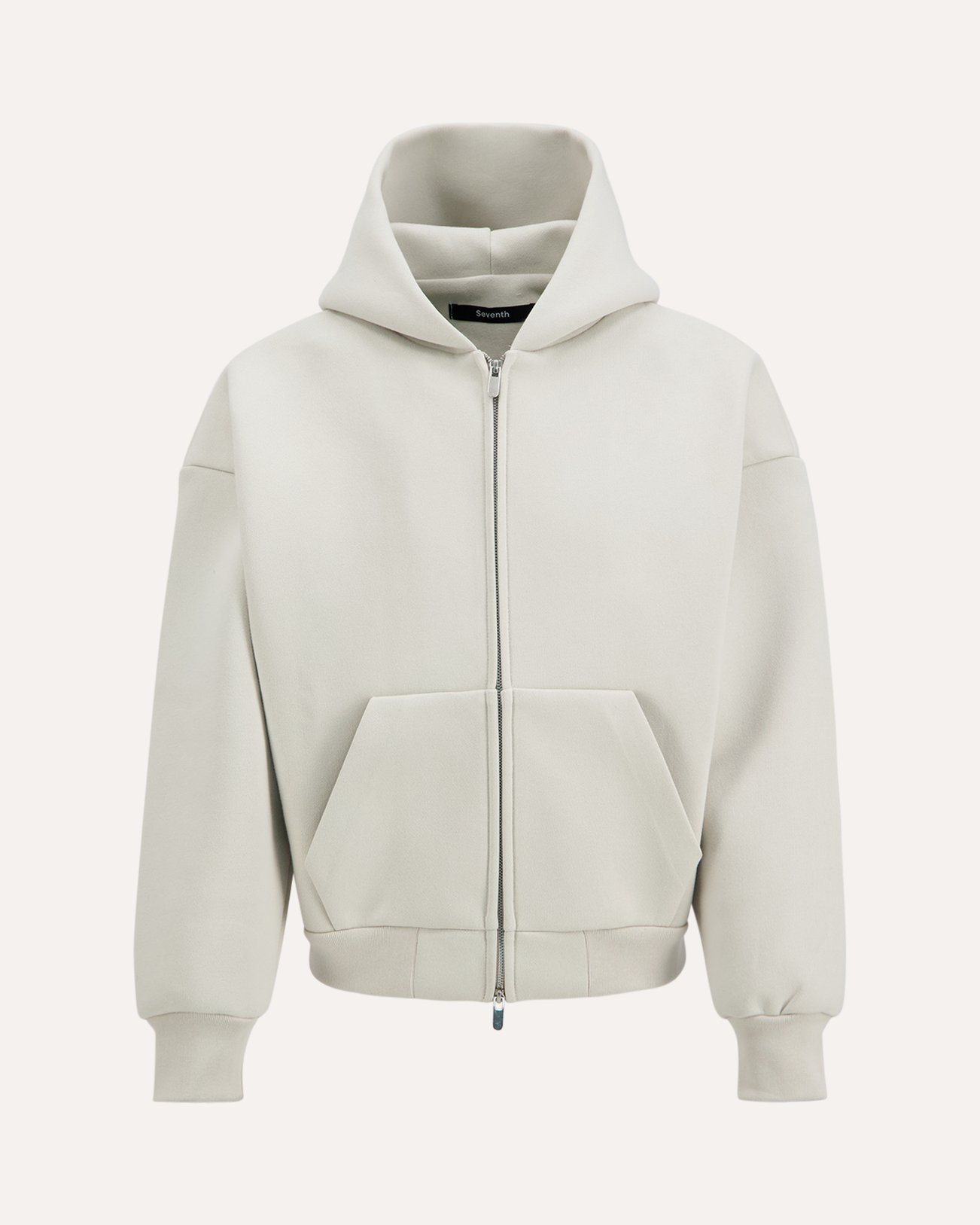 Seventh V2 Zipped Hoodie BEIGE 1