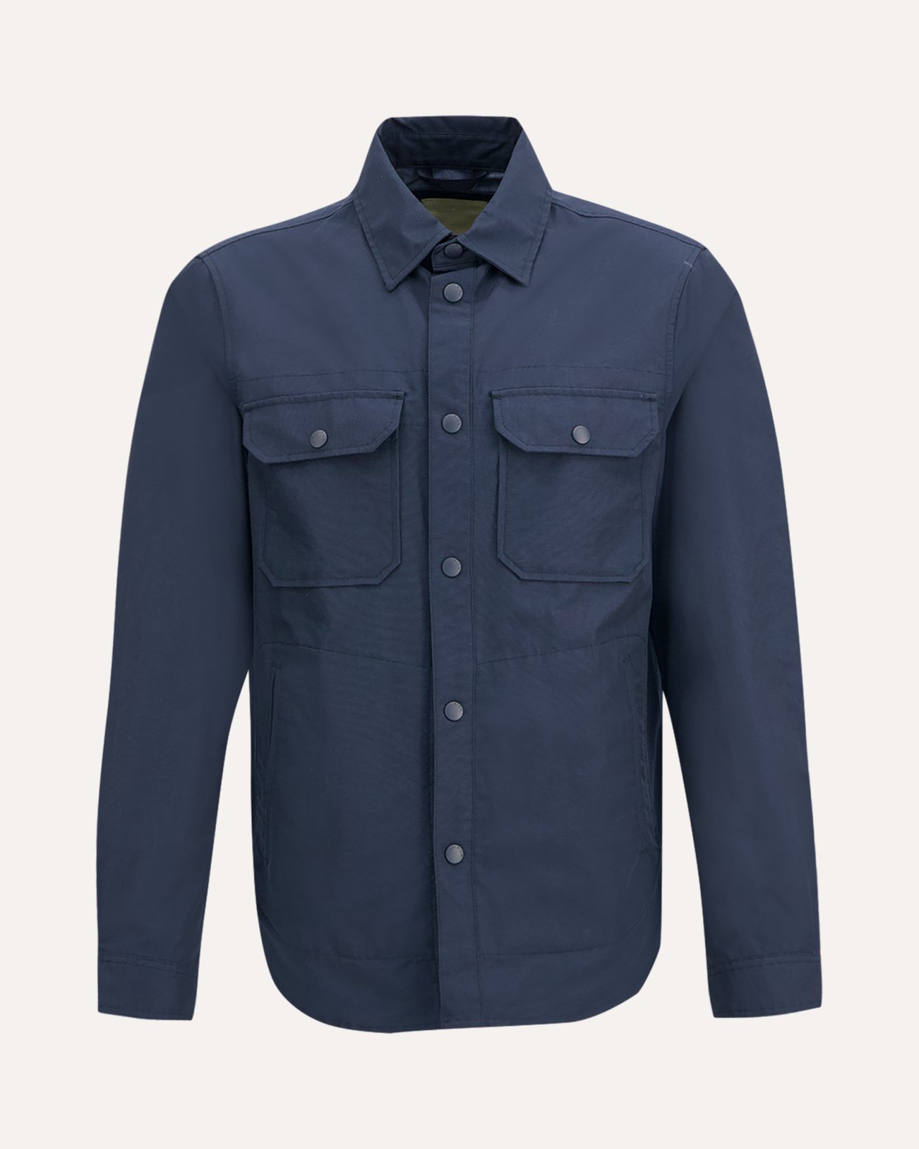 Woolrich Light Ramar Overshirt DONKERBLAUW 1
