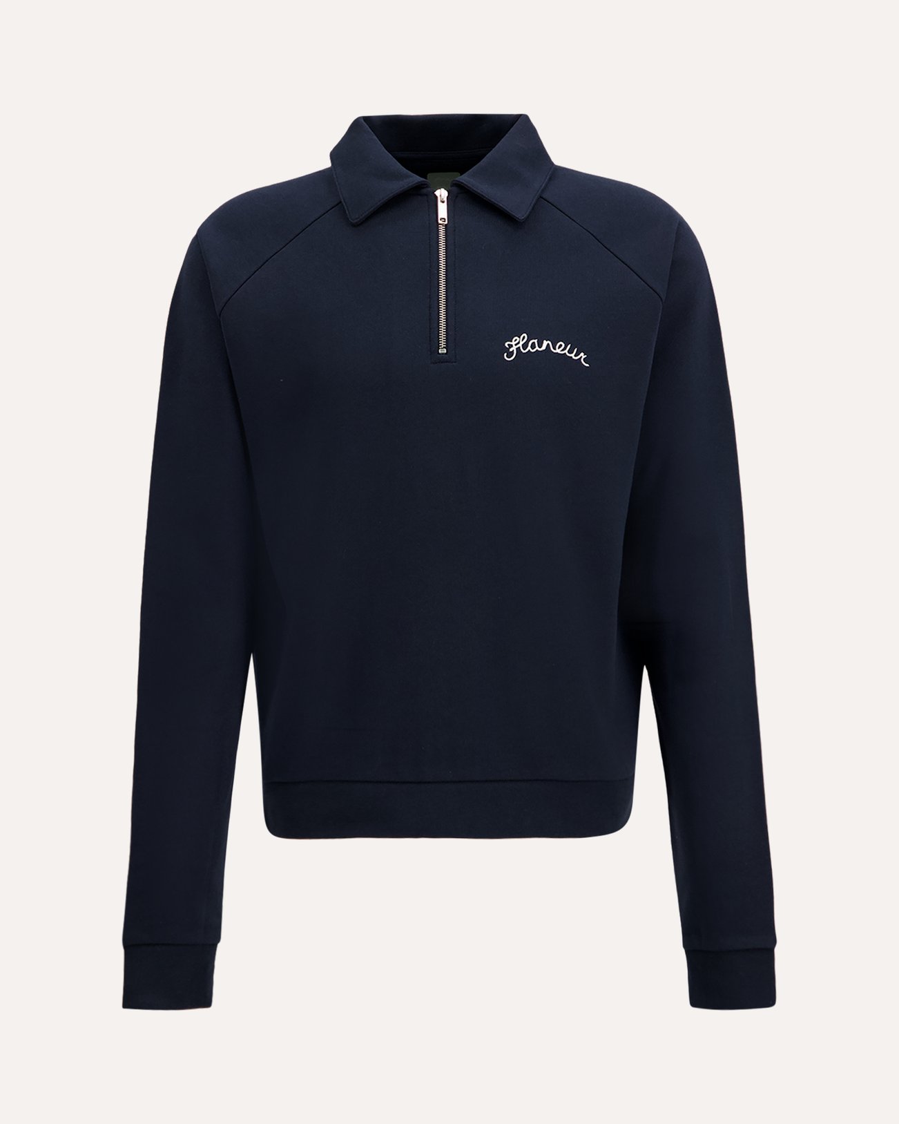 Flaneur Signature Raglan DONKERBLAUW 1