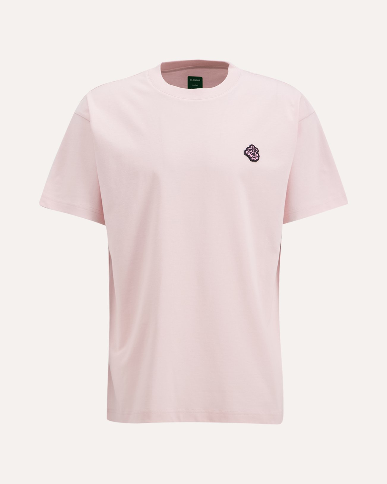 Flaneur Rubber Blossom T-Shirt ROSE 1