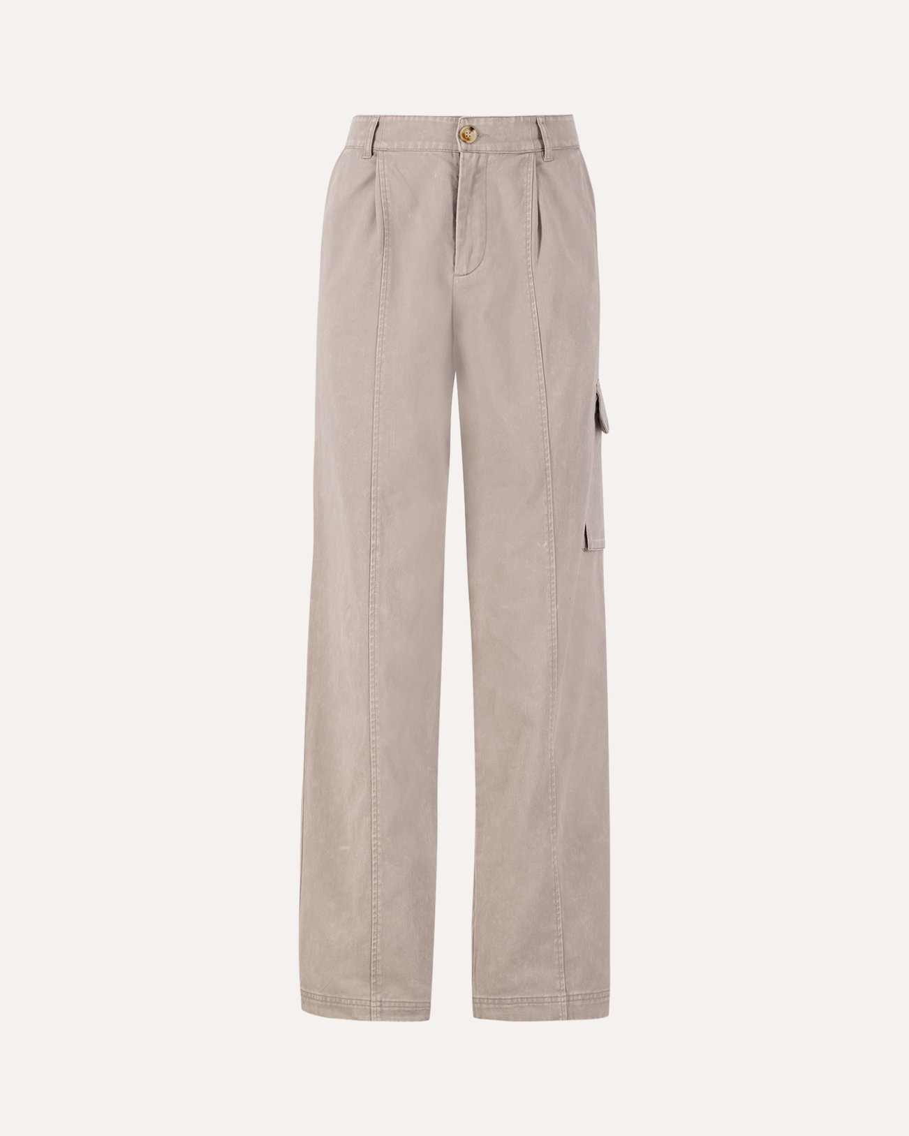 (di)vision Pleated Workwear Pants GRIJS 1