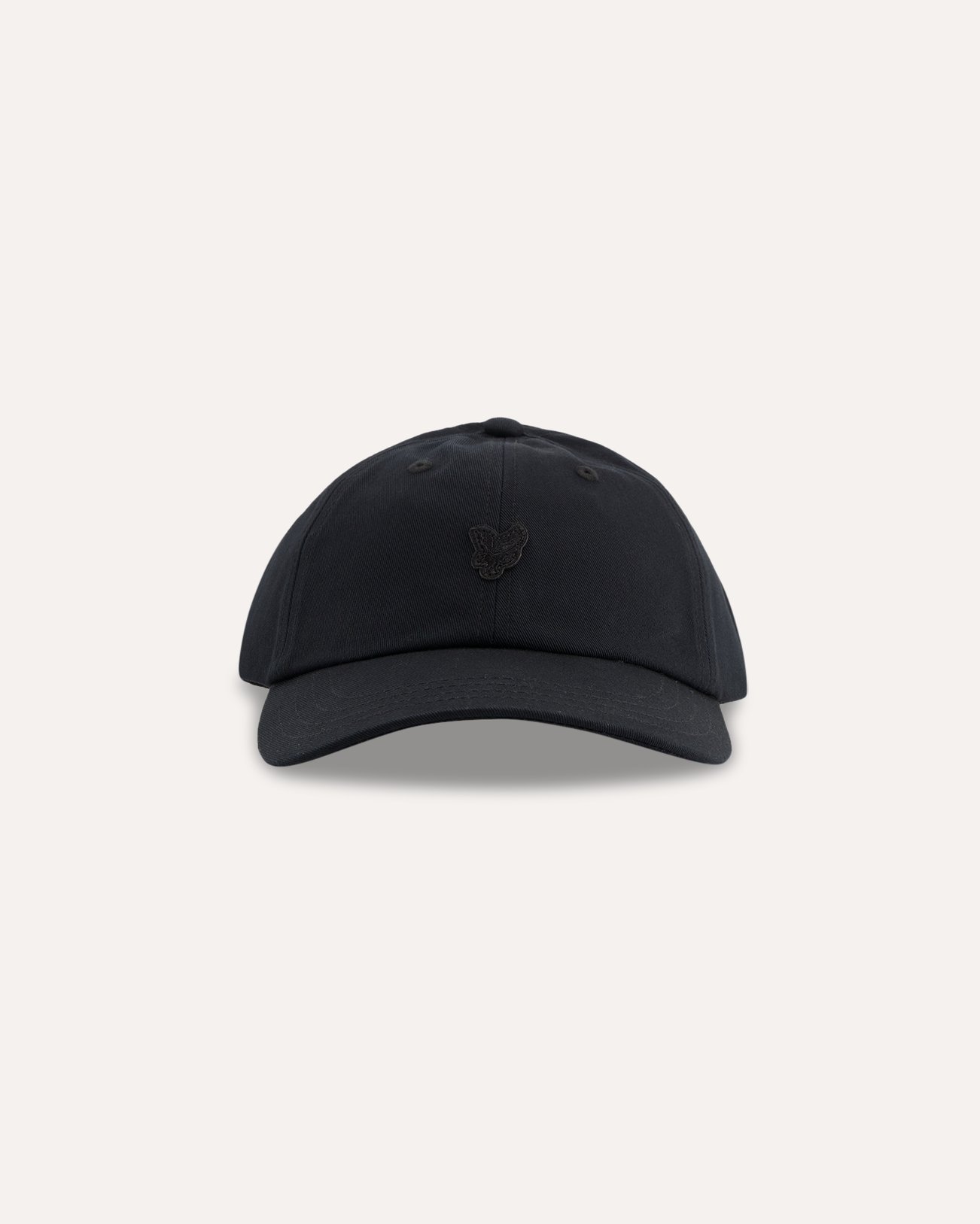 Lyle & Scott Tonal Eagle Baseball Cap ZWART 1