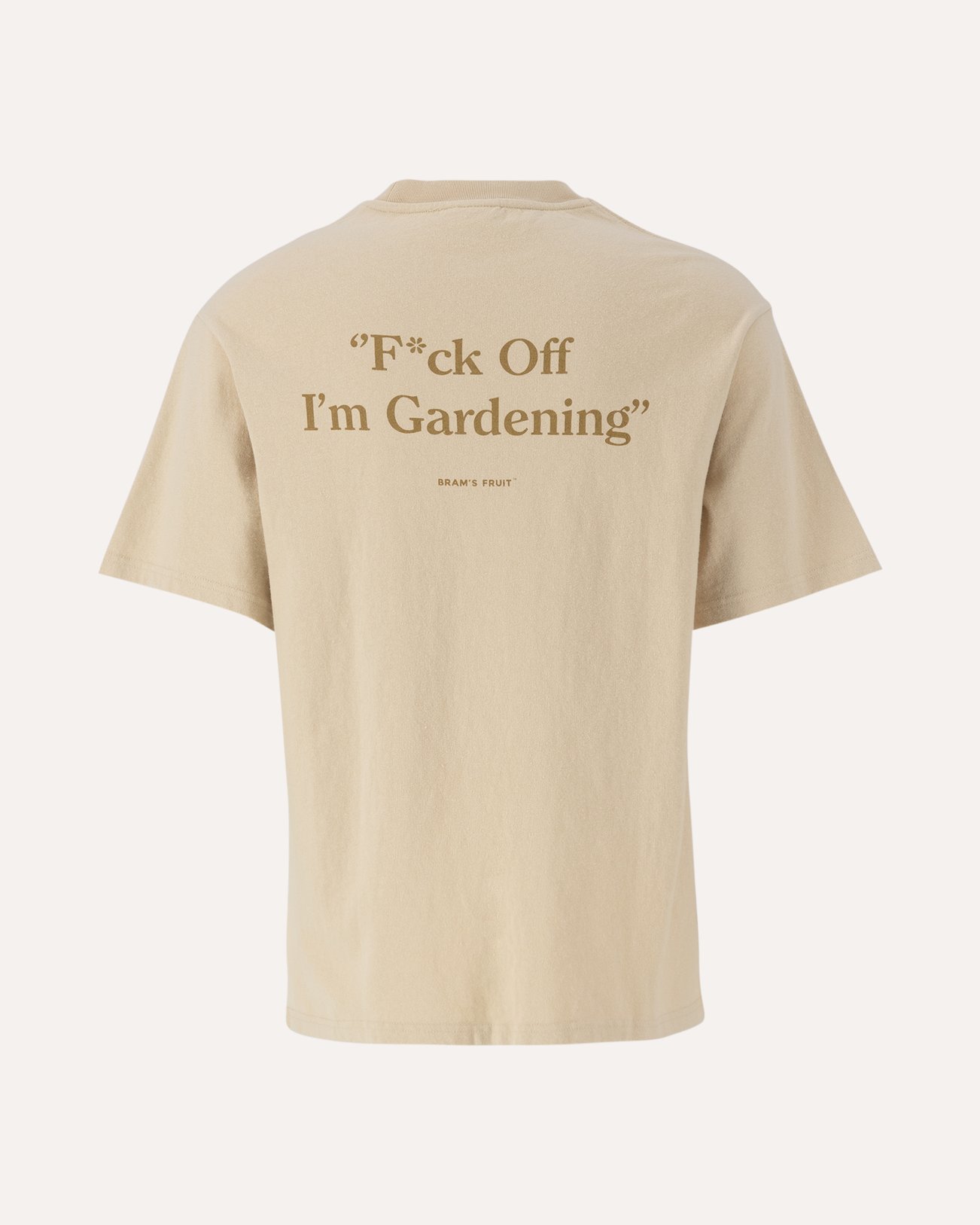 Brams Fruit Gardening T-Shirt Beige BEIGE 1