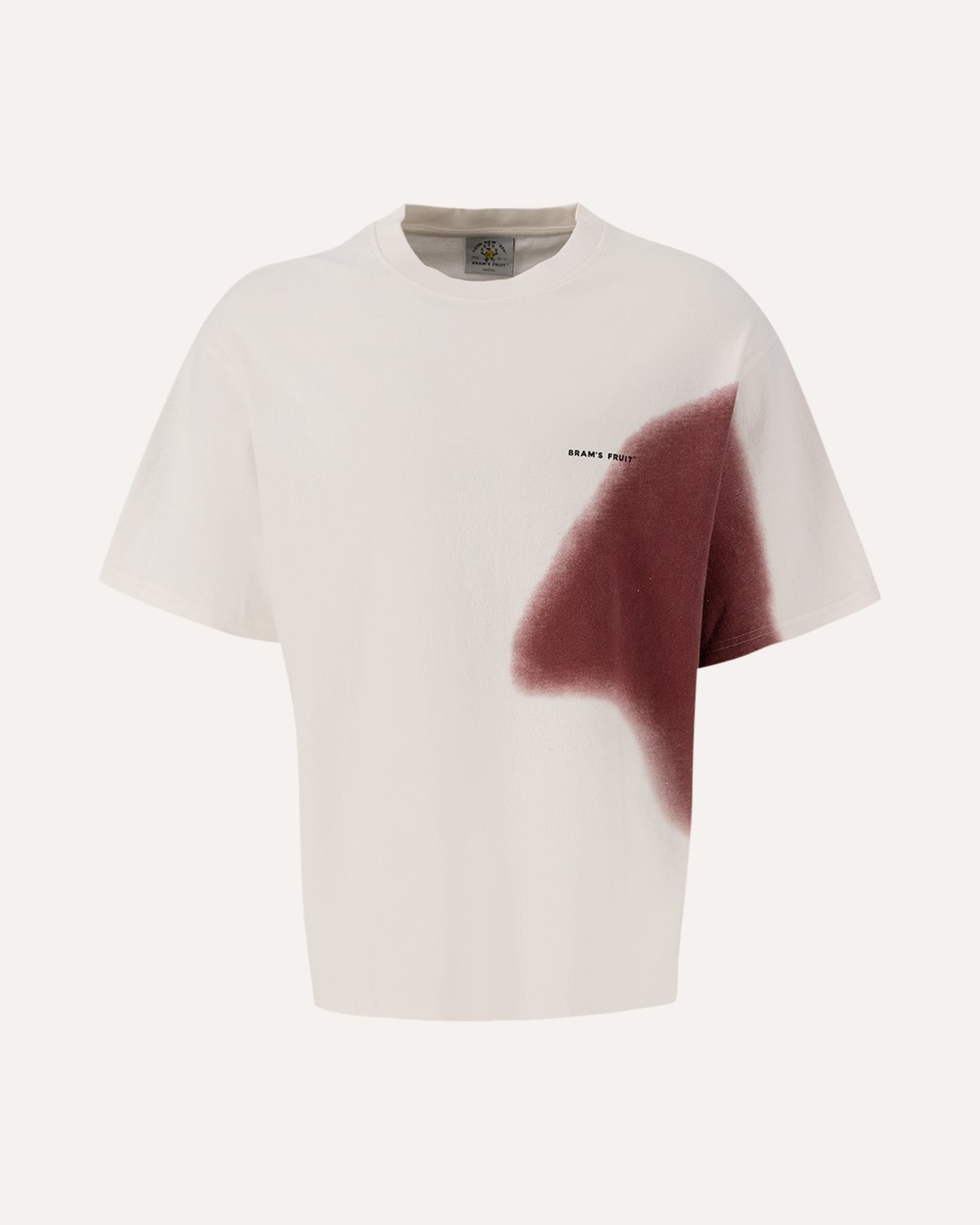 Brams Fruit Winestain T-Shirt White 1
