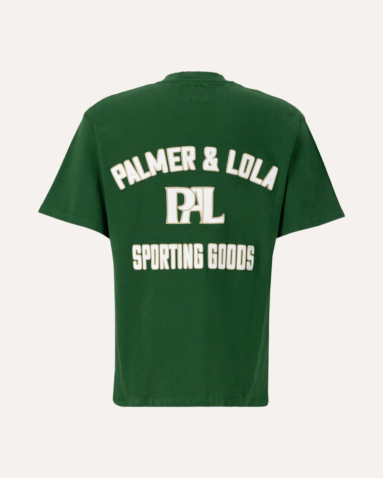 PAL Sporting Goods New Arch Logo T-shirt DONKERGROEN 1