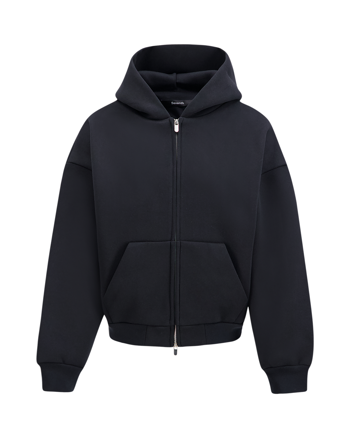 Seventh V2 Zipped Hoodie ZWART 1