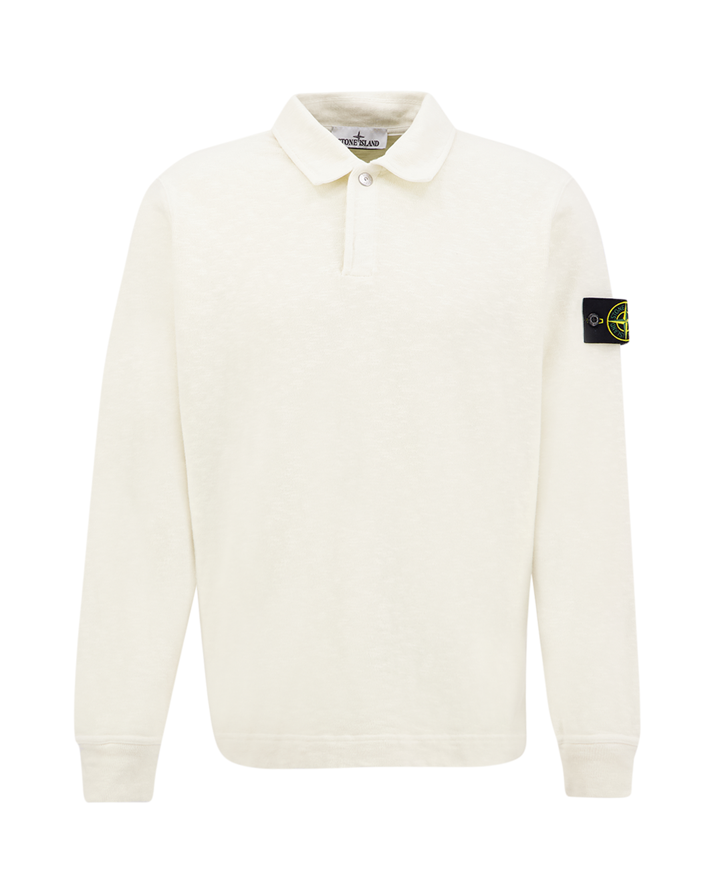 Stone Island S0238 Polo Lange Mouw CREME 1