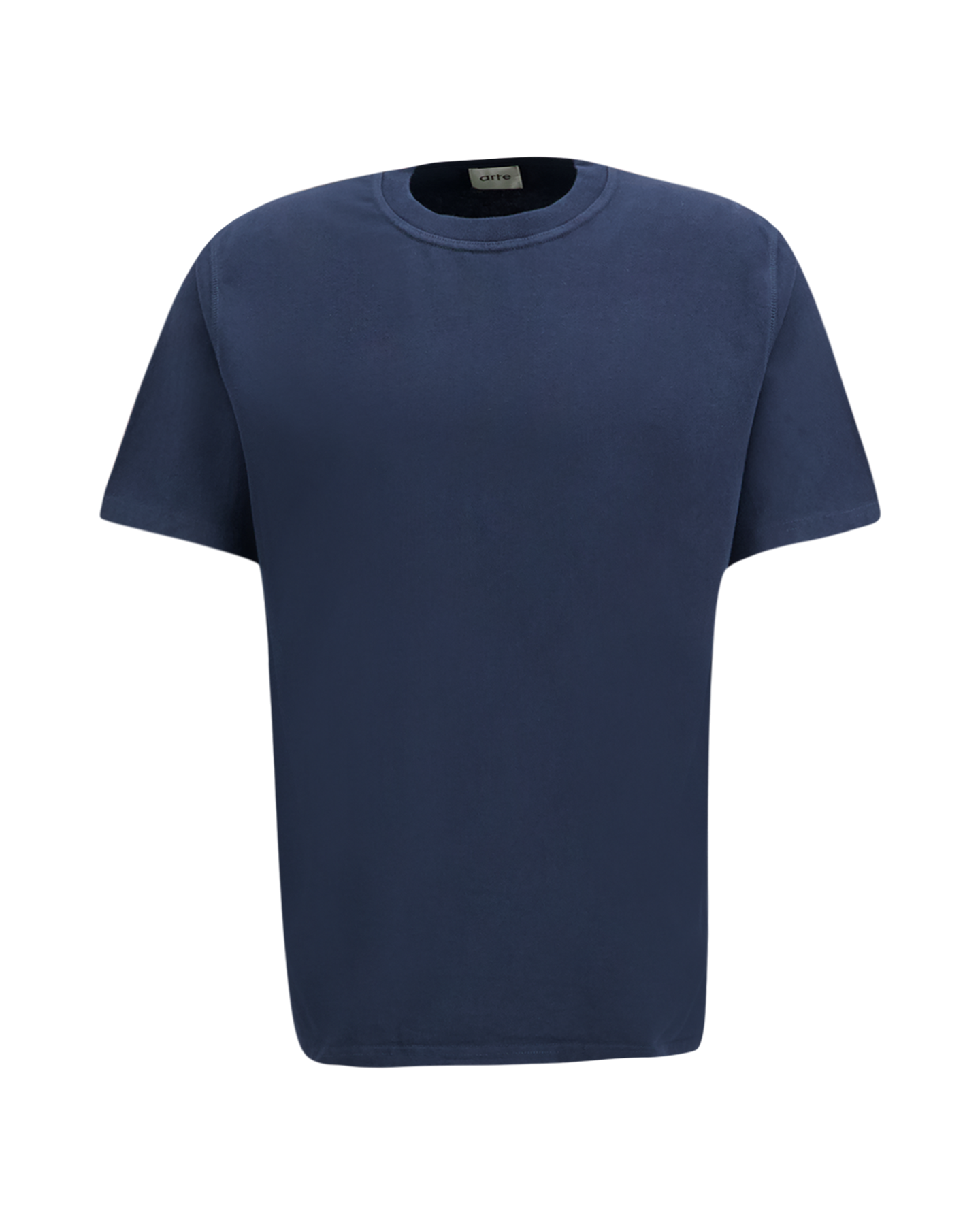 Arte Antwerp Back Collage T-Shirt DONKERBLAUW 2