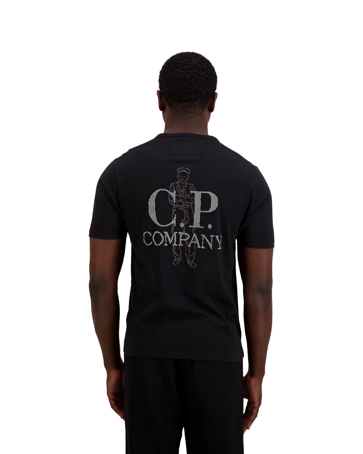 C.P. Company T-Shirt ZWART 3