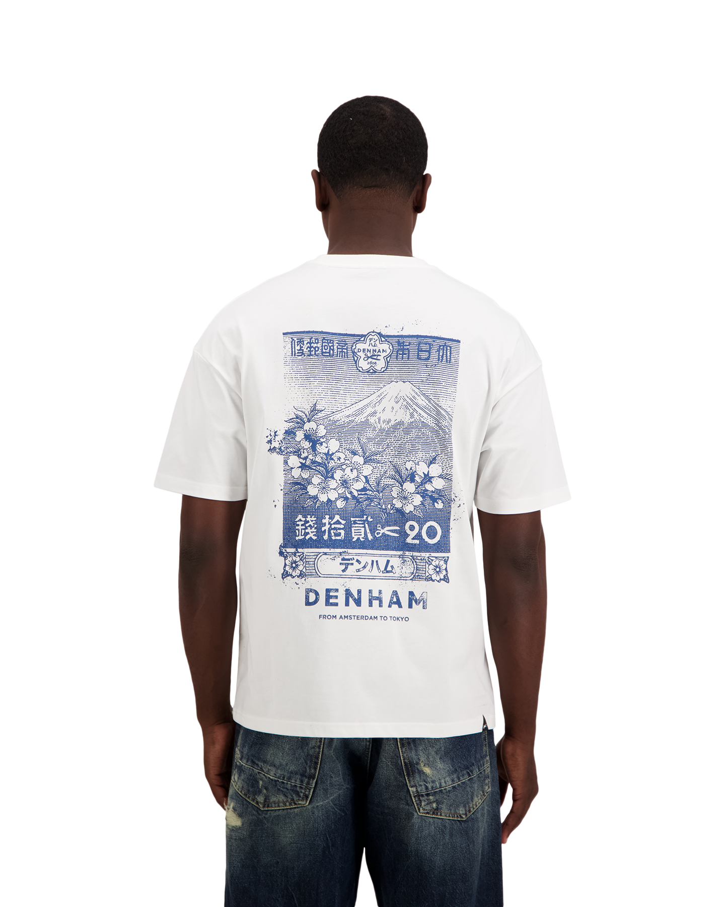 Denham Himari Ss Tee WIT 4