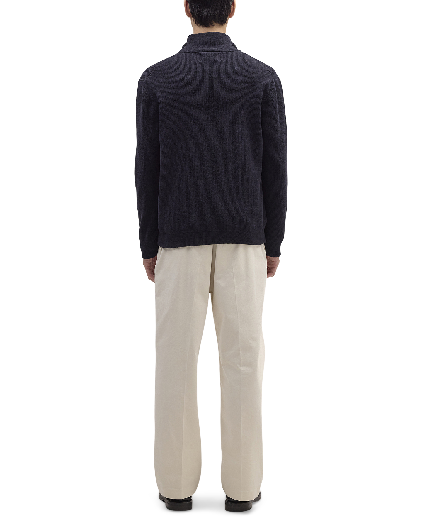 NN.07 Danny Half Zip 6429 DONKERBLAUW 5