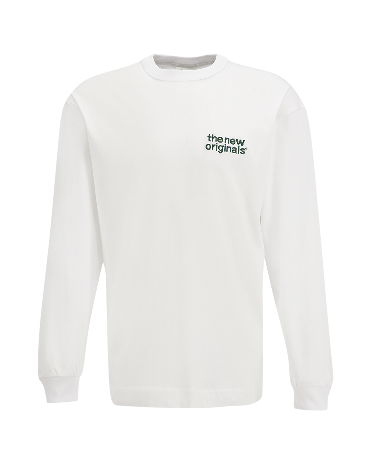 The New Originals Catna Crossstitch Longsleeve WIT 2