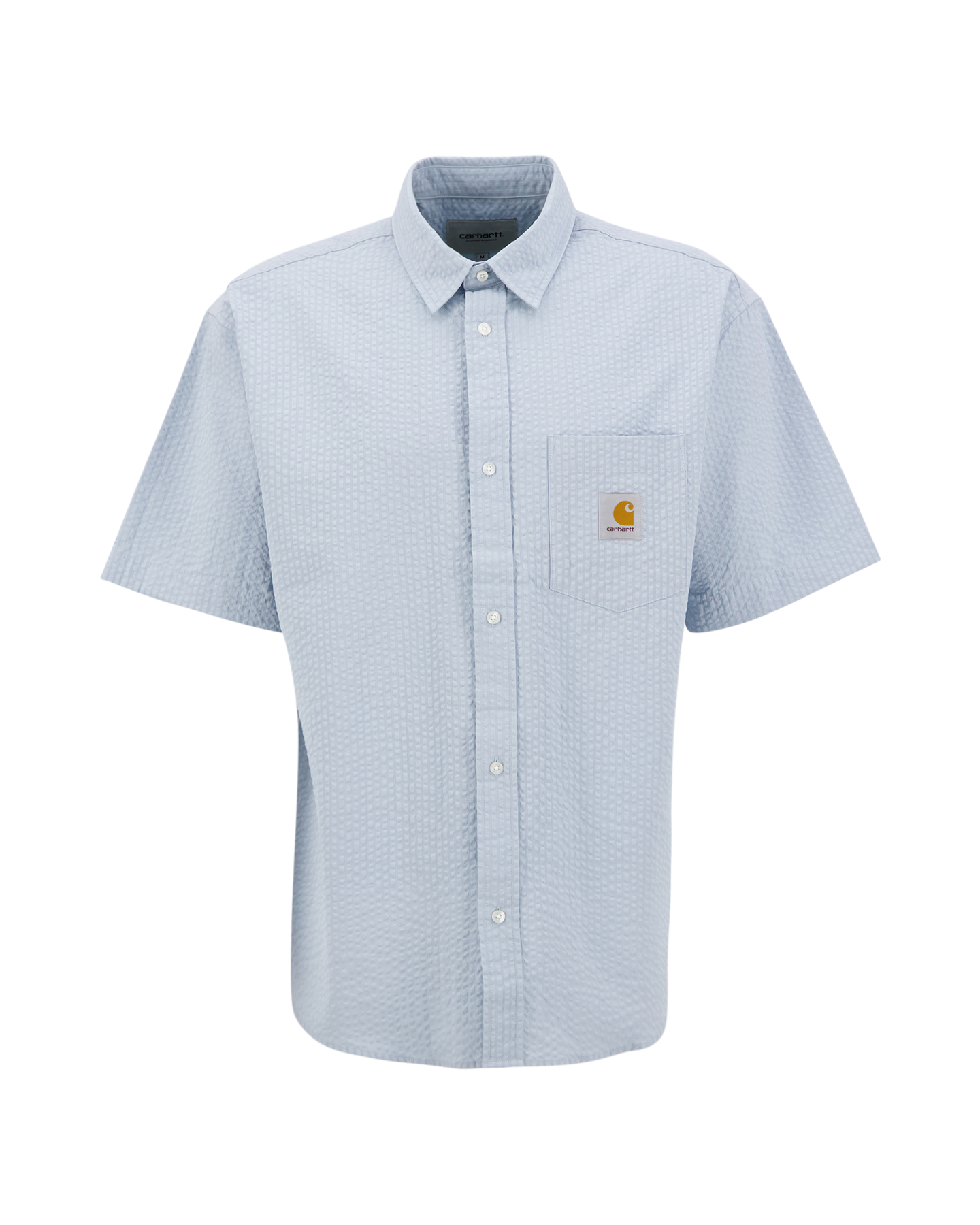 Carhartt WIP S/S Toland Shirt LICHTBLAUW 1