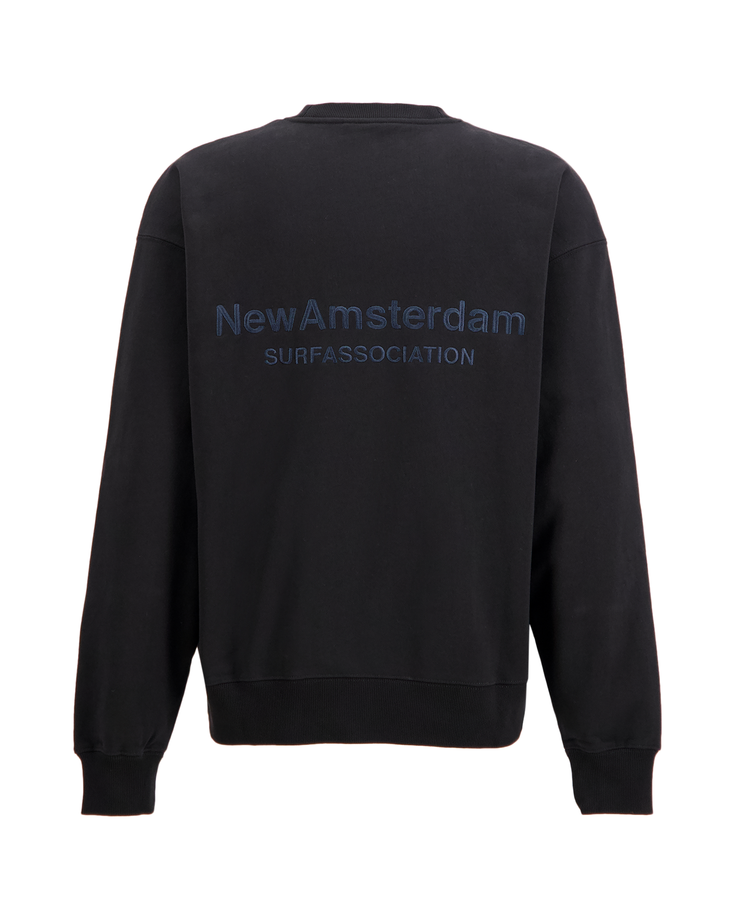 New Amsterdam Surf Association Logo Crewneck ZWART 1