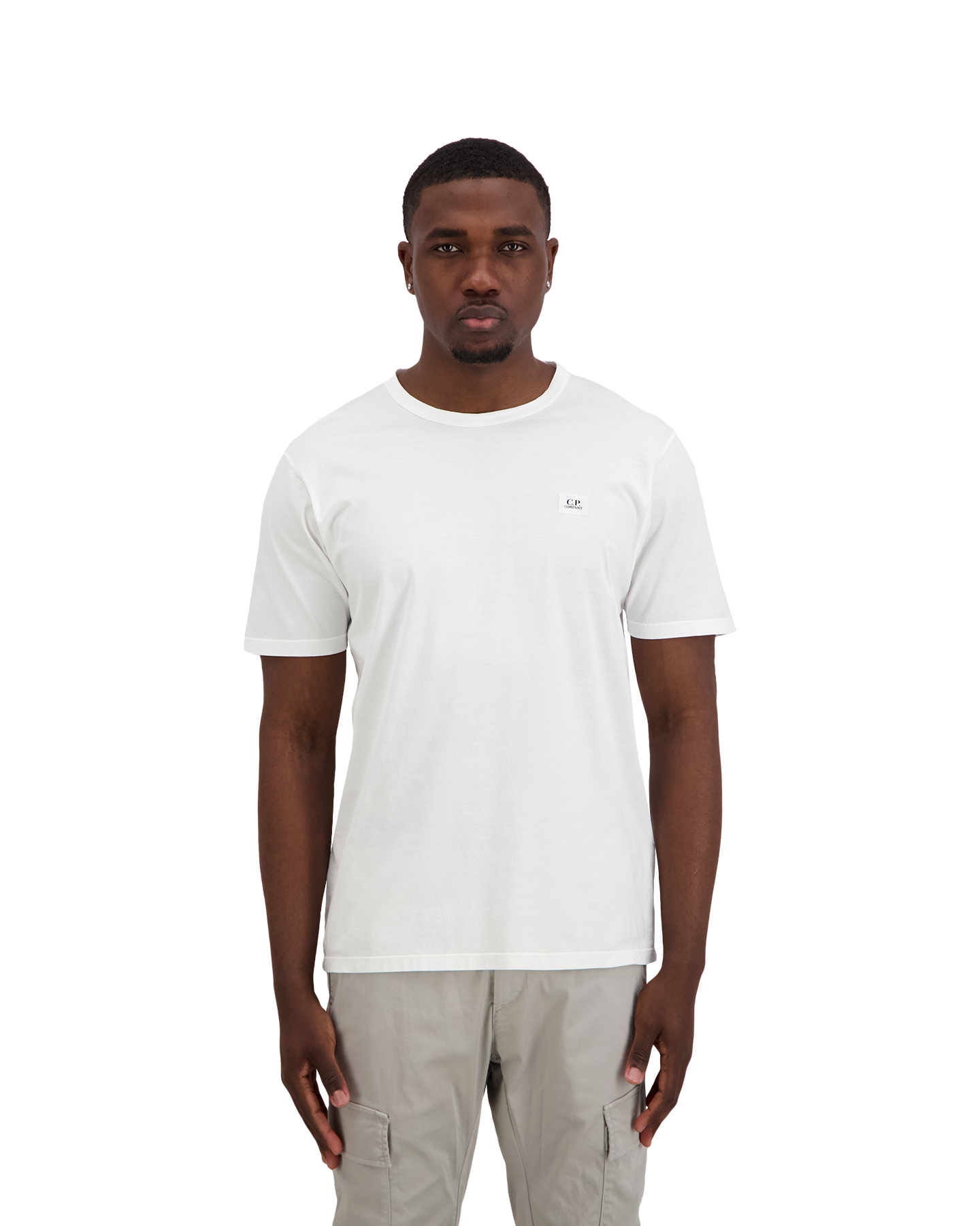 C.P. Company Logo T-Shirt CREME 3